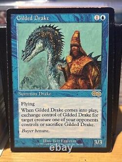 Gilded Drake MP Urza's Saga MTG