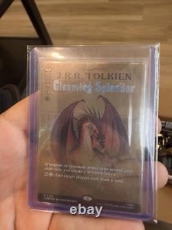 Gleaming Splendor (Borderless) (Surge Foil) The Hobbit Foil