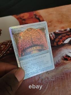 Gleemax (Alternate Foil) Unhinged Foil MTG Moderately Played