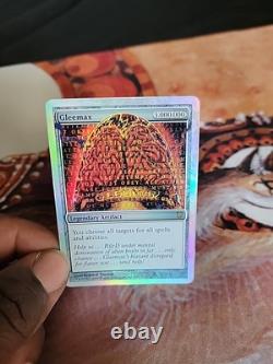 Gleemax (Alternate Foil) Unhinged Foil MTG Moderately Played