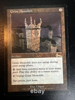 Grim Monolith Urza's Legacy MTG Card Reserved List Magic the Gathering