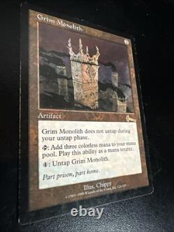 Grim Monolith Urza's Legacy MTG Card Reserved List Magic the Gathering