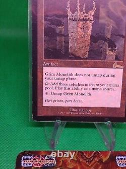 Grim Monolith Urza's Legacy Magic the Gathering MtG LP