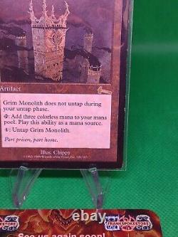 Grim Monolith Urza's Legacy Magic the Gathering MtG LP