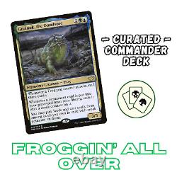 Grolnok, The Omnivore Frog Tribal Custom Commander Deck EDH Grolnok Deck