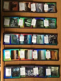 HUGE 1100+ MtG Foil Basic Land Lot Old Sets Great Investment Beta 9th + Promos