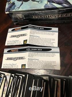 HUGE magic the gathering DARKSTEEL Collection card Lot With Rares Foils MODERN MTG