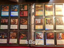 HUGE magic the gathering collection INVASION Binder Card MTG LOT With Rare Foils