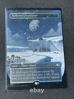 Hallowed Fountain (Borderless) (Galaxy Foil) Unfinity Foil