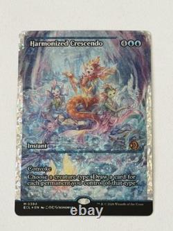 Harmonized Crescendo (0394) (Showcase) (Fracture Foil) Lorwyn Eclipsed Foil