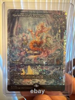 Harmonized Crescendo (0394) (Showcase) (Fracture Foil) Lorwyn Eclipsed Foil
