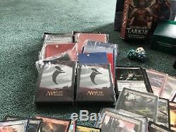 Huge Magic The Gathering Cards Lot Mystic Rares Foils Uncommons Card Sleeves