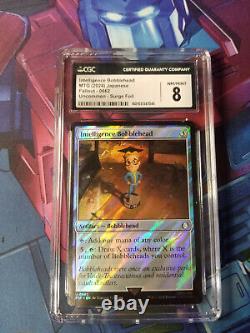 Intelligence Bobblehead (Fallout) CGC 8 Surge foil MTG #662