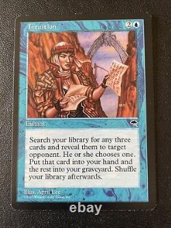 Intuition Tempest LP MTG Magic The Gathering Free Ship