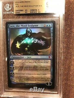 Jace, the Mind Sculptor FOIL (BGS 9.5) Graded, WORLDWAKE, MTG, Modern, EDH