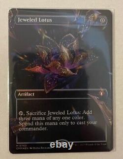 Jeweled Lotus Borderless Foil -Mythic- Commander Masters MTG Magic the Gathering