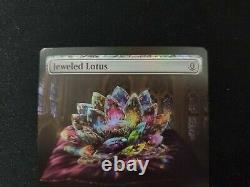 Jeweled Lotus Extended Art FOIL NM/SP Commander Legends Free Priority Mail