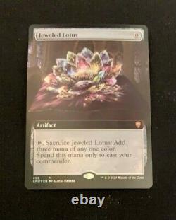 Jeweled Lotus MTG Extended Art Foil NM/Mint Commander legends PACK FRESH