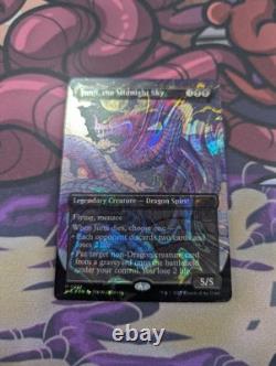 Junji The Midnight Sky (Halo Foil) Secret Lair Magic The Gathering NM
