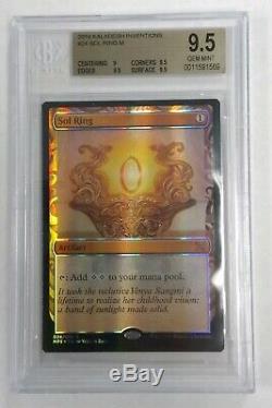 Kaladesh Inventions Complete Bgs Foil Masterpiece Set Mana Crypt 8.5 Mn Mint