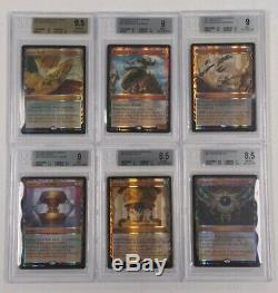 Kaladesh Inventions Complete Bgs Foil Masterpiece Set Mana Crypt 8.5 Mn Mint