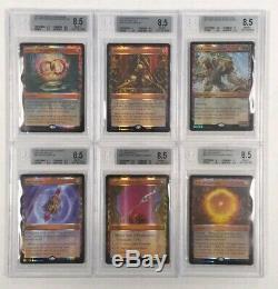 Kaladesh Inventions Complete Bgs Foil Masterpiece Set Mana Crypt 8.5 Mn Mint