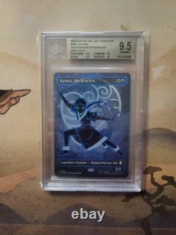 Katara, the Fearless (Borderless) (Neon Ink Foil) Beckett 9.5
