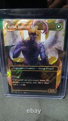 Kefka, Court Mage (Borderless) (Surge Foil) (0543) Final Fantasy Foil