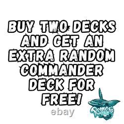Korvold Custom Commander Deck MTG EDH Deck Ready To Play Includes Lands