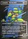 LEONARDO, THE BALANCE M83 Borderless Surge Foil TMNT MTG Commander Pixel Art
