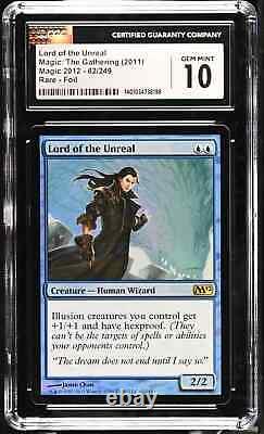 LORD OF THE UNREAL 2012 Core Set Foil Rare CGC 10 Gem Mint MTG