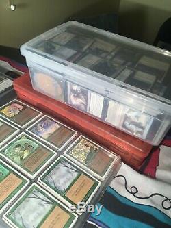 LOT#1 Magic the Gathering Mixed Sets Lot of Thousands Of Cards Mostly Organized