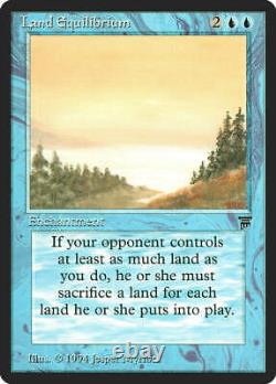 Land Equilibrium Legends Magic MTG