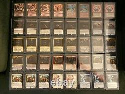 Large Rare Collection of Reserve List, Foils, and Master Set Magic Cards