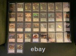 Large Rare Collection of Reserve List, Foils, and Master Set Magic Cards