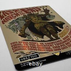 Last March Of The Ents Serialized Poster Foil 065/100 Lord Of The Rings MTG