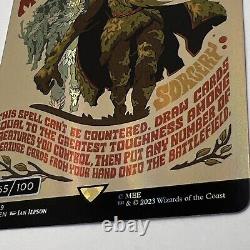 Last March Of The Ents Serialized Poster Foil 065/100 Lord Of The Rings MTG