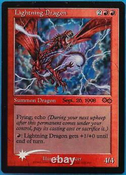 Lightning Dragon (Prerelease) FOIL Urza's Saga Promos PLD CARD (486275) ABUGames