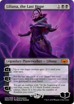 Liliana, the Last Hope FOIL Magic MtG Guilds Of Ravnica Mythic MASTERPIECE