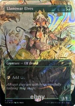 Llanowar Elves (Halo Foil) #39 (NM) Secret Lair Countdown Kit (SLC) MTG