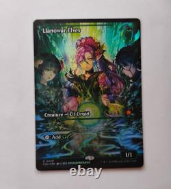 Llanowar Elves Showcase Foil Foundations #0429 Mythic EN