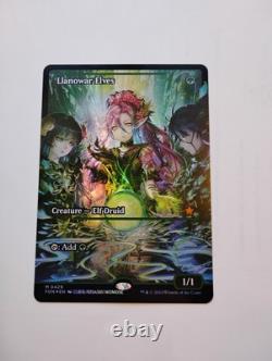 Llanowar Elves (Showcase) Foundations Foil