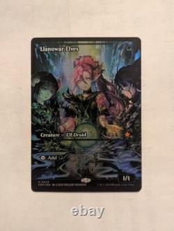 Llanowar Elves (Showcase) Foundations Foil