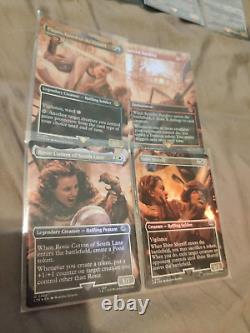 Lord of the Rings Scenes Borderless FOIL Magic the Gathering MTG