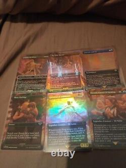 Lord of the Rings Scenes Borderless FOIL Magic the Gathering MTG