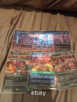 Lord of the Rings Scenes Borderless FOIL Magic the Gathering MTG