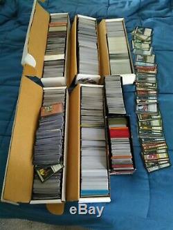 Lot of 5000+ MTG Magic The Gathering Cards Mythic, Rares, Foils, (Un)Commons