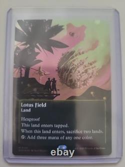 Lotus Field (0158) (Borderless) (Galaxy Foil) Edge of Eternities Stellar Sights