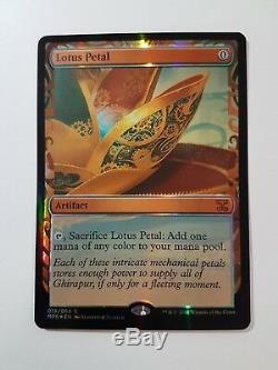 Lotus Petal FOIL Kaladesh Invention (Magic/mtg) Masterpiece Series