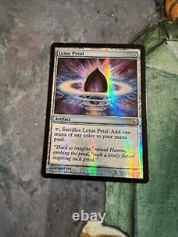 Lotus Petal Foil Magic The Gathering Mtg From The Vault Exiled